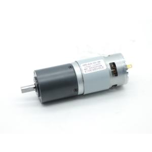 Quality Gearbox 24V DC Brush Gear Motor Low Noise NEMA 17 42mm 1:25 200Rpm 0.75A wholesale