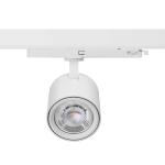 led kitchen ceiling track lighting dimmable 40W White aluminum housing 15° beam