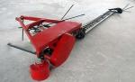 Double entry lawn mower,