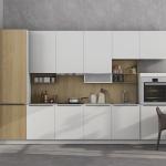 Modern Kitchen Cabinets Complete Sets Mdf Cabinet Lacquer Painting Cupboard