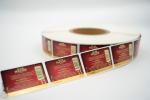 Customized Adhesive Condiment Bottle Labels Sticker Paper Whisky Sticker Label