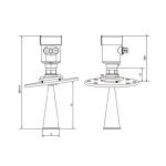 Radar Level Meter Adopted 26G High Frequency Radar Sensor