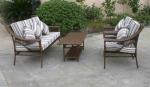 4pcs cane furniture
