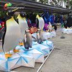 Aquarium Park Chinese Festival Lanterns Penguin Lantern Weather Resistance