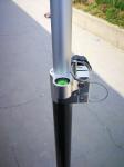 GNSS Carbon Fibre Telescopic Pole 2.4m Gps Antenna Pole