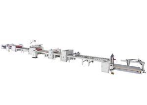 Quality 2.7-50mm Cold Glue Air Pressure Laminating Machine Production Line wholesale