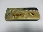 Metal Stainless Stationery Hinge Tin Boxes Containers For School Students