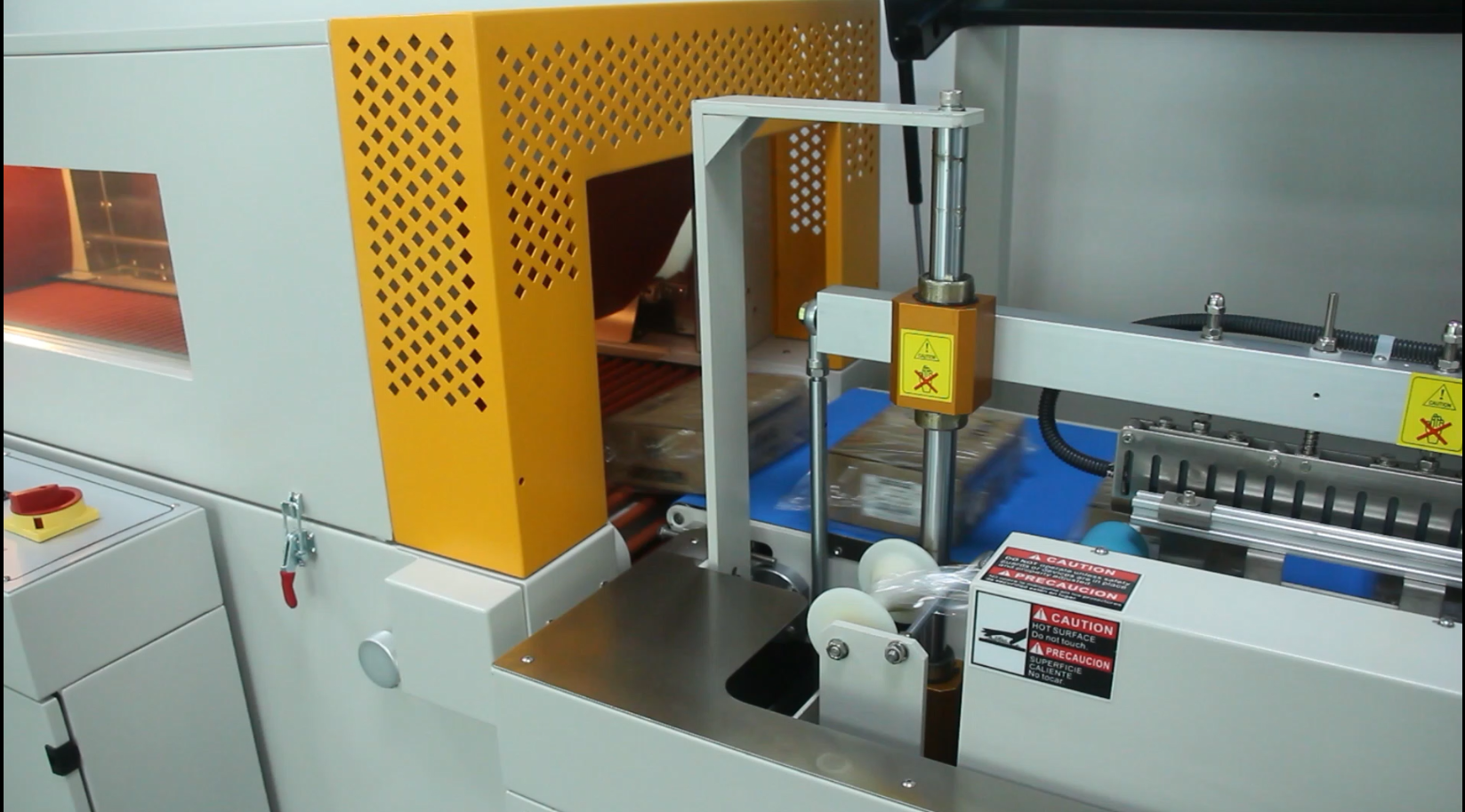 L Type Shrink Wrapping Machine And Automatic Shrink Wrapping Machine Shrinking Tunnel The Sealing Machine