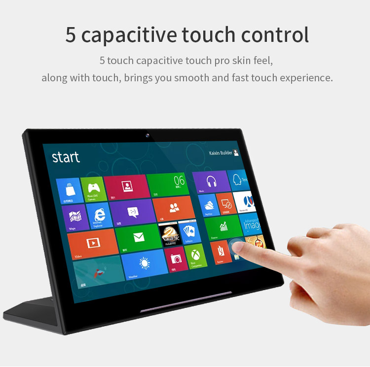 Oem Odm 10.1 Inch L Design RK3128 Android 6.0 IPS Screen Desktop Tablet PC Restaurant Ordering Android Tablet