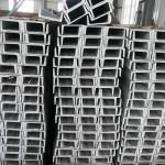 BA HL Brushed Stainless Steel Channel , Q235 6mm Stainless Steel U Channel
