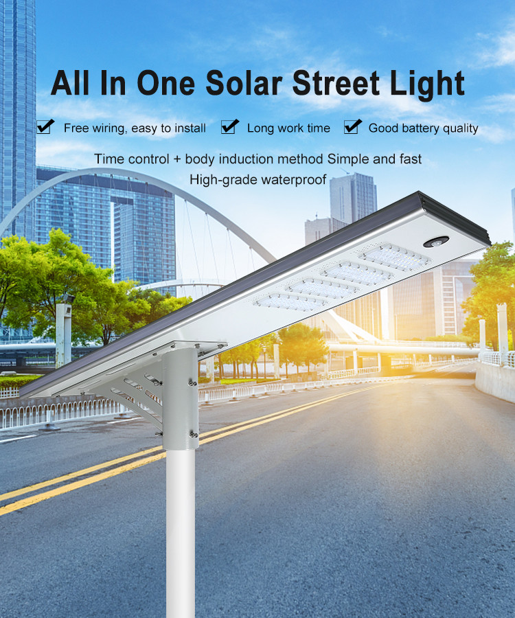 100-110LM/W 50 Watt Solar Flood Lights Outdoor For Courtyard Street