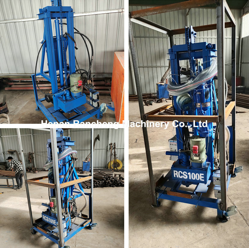 60V 1500W Portable Water Well Drilling Rig Machine 100m Depth 100 - 300mm Dia