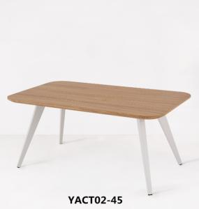 Quality Modern Beautiful Iron LEG WOOD Restaurant Table in Coffee House (YACT02-45) wholesale