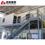 Customized Prefab Metal Office Buildings , High Strength Steel Building