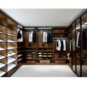 Quality Walk In Modern Wardrobe Closets Bedroom Furniture wholesale