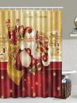 Snowman Christmas Bath Mat Set Anti Skid Restroom Mat Set