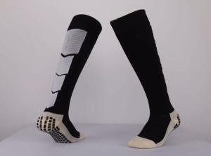 Quality Athletic Terry Thermal Non Slip Grip Socks Long Length For Adult Basketball Sports wholesale