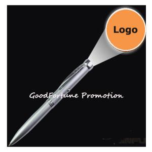 Quality promotional logo Custom metal projection pen with twist mechanism business gifts wholesale