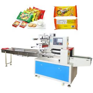 Quality 220v Biscuit Pillow Packaging Machine Continuous Packer Flow wholesale