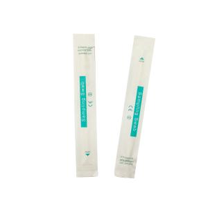 China Throat Sterile Flocked Swab Flexible Handle Sample Collection Transport Swab on sale