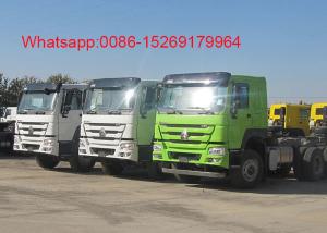 Quality SINOTRUK HOWO ZZ4257S3241W 6x4 10 wheel Right hand drive 371HP tractor truck wholesale