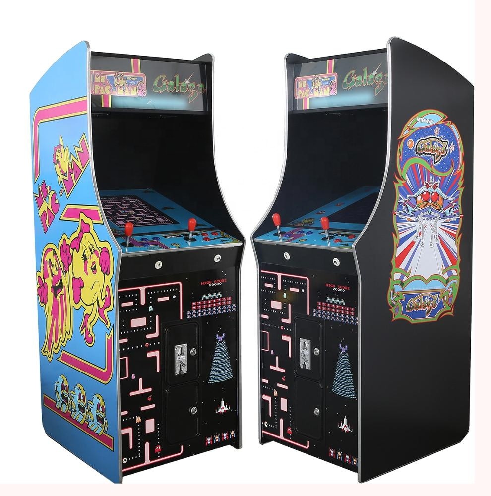 Coin Pusher Upright Arcade Machine With 60 Games / 19" LED Screen