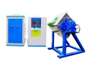 Quality High Frequency 2500C Industrial Melting Furnace For Aluminium Melting wholesale