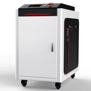 Quality 2000w Hand Held Fiber Laser Welding Machine for Water-cooled Welding of Metal Stainless Steel and Aluminum 100kg Weight wholesale