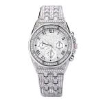 Round Business Women Watch Luxury Fashion Waterproof Alloy 40mm