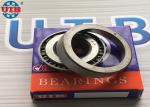 High Speed 52100 Chrome Steel Roller Bearing , Single Row Motorcycle Wheel