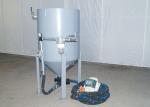 Pressure Tank Shot Blasting Pot , Outdoor / Indoor 60m Hose Pressure Pot