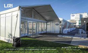 Quality Outdoor Glass Sidewall Event Party Tent With Aluminum Alloy Frame wholesale