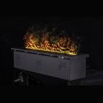 60'' 1500mm Water Mist Electric Fireplace LED Light Modern Mutil-Color Flame