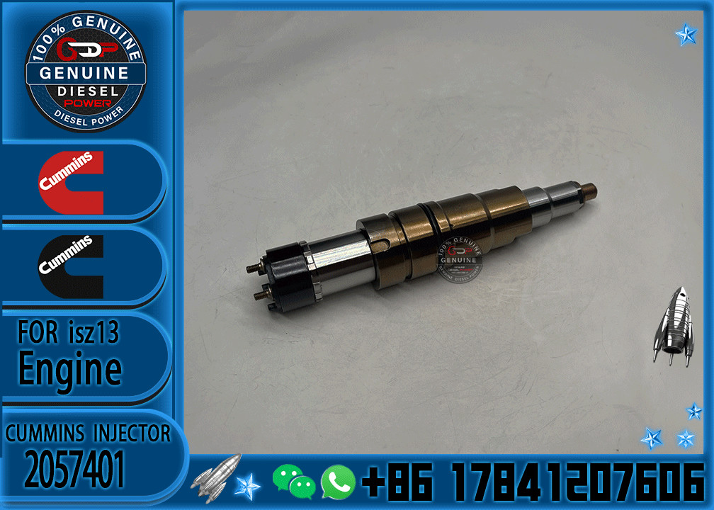 fuel injector 4928175 4984369 for CUMMINS ISX13 & DAF truck 2057401 2232307 172082155 170520117