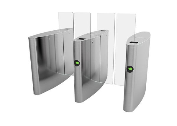 Cheap 550mm Width 100W 30person/Min Sliding Panel Barrier Gate for sale