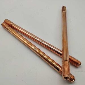 Quality 3 4 X 10 Copper Clad Ground Rod Lightning Protection wholesale