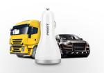 original Pisen 3 ports car charge, USB output 1a/2.1a/2.4a, Pisen car adapter