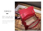 European fancy women shoulder handbag with bee closure buckle flip cover handbag