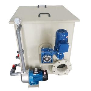 Quality Solid Liquid Separation Automatic Backwash Aquaculture Rotary Drum Filter for Koi Pond 100*100*100cm wholesale