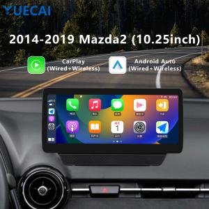 Quality 1280*720 Mazda 2 Android Head Unit 10.25 Inch Android 12 8 Cores 1.8GHZ wholesale