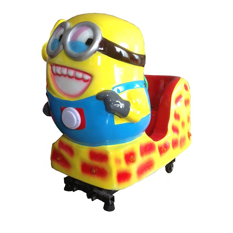 Amusement Park Electronic Kiddie Ride Machines Coin Operated With MP4