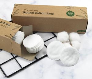 Quality Absorbent Disposable Facial Remover Cotton Wool Pads For Daily Clean wholesale