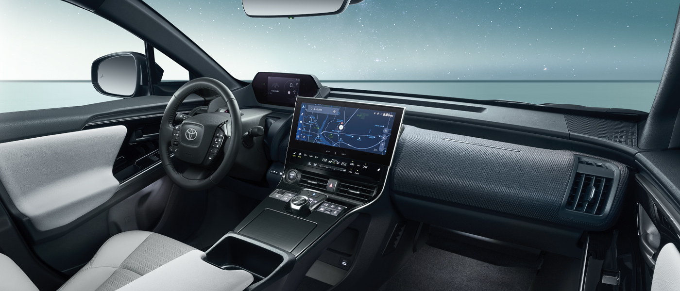 TO-YOTA BZ4X 615KM Electric Car SUV Powered by Ternary Lithium Electricity and 4690*1860*1650 Dimensions for 2024
