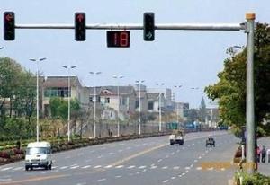 Quality Hot Roll 10m Single Arm Traffic Signal Steel Tubular Pole wholesale