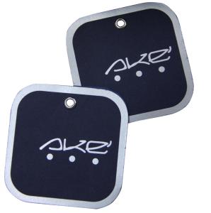 Quality Silvrey Eyelet Special Paper Coated Labels Hang Tags Recycled wholesale