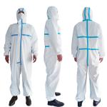 Waterproof Biological Disposable Chemical Full Body Medical Protective Suits