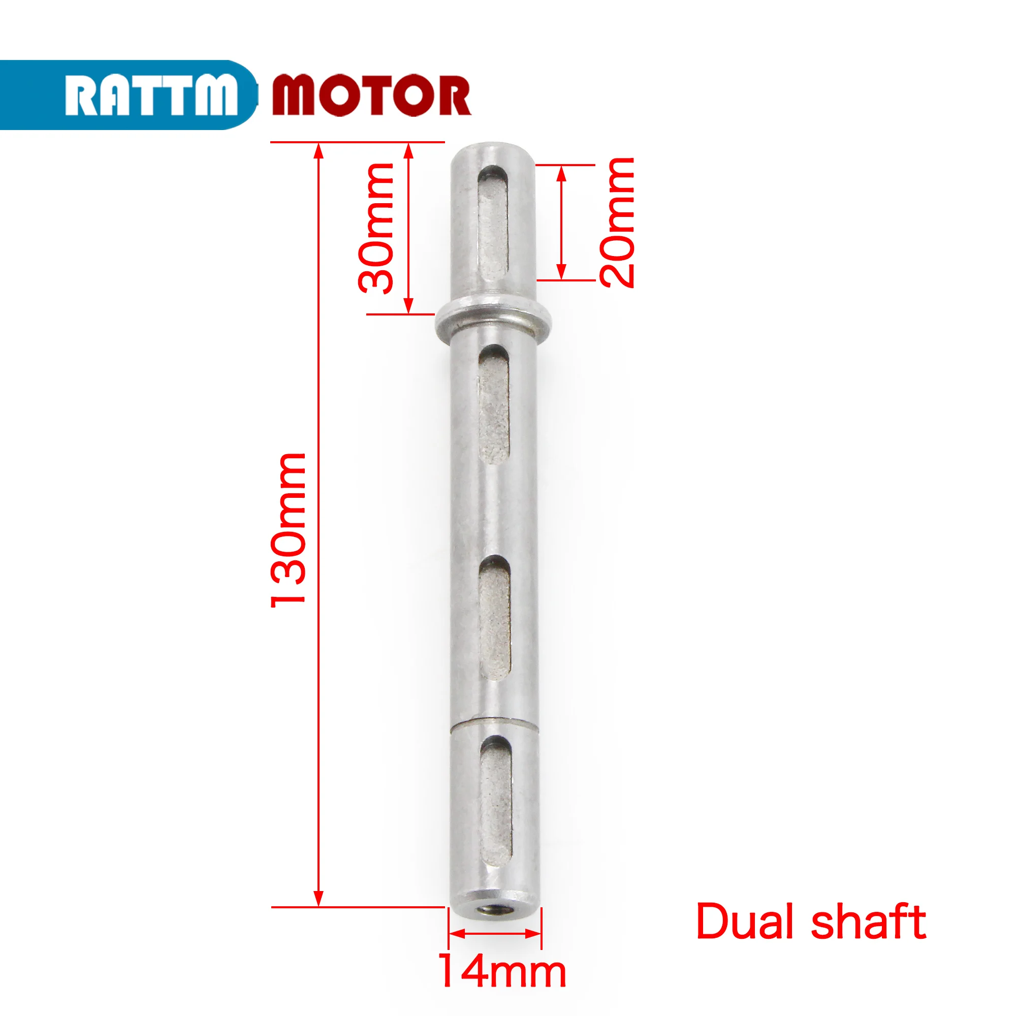 Output Daul Shaft 14mm Diameter Gear Worm Reducer NMRV030 NEMA23 Stepper Motor
