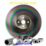 HSS-DMO5 Metal Cutting Saw Blade , Stainless Steel Circular Saw Blade 250 * 1.2
