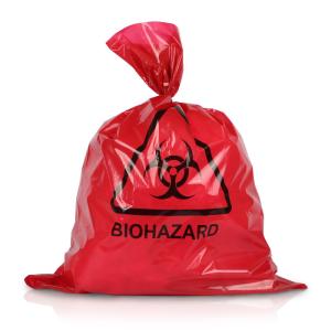 Quality Medic Red Autoclavable Biohazard Bag Biodegradable Customized For Waste wholesale