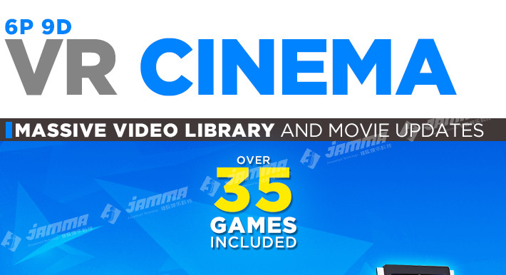 5000W 6 Seats 360 Degree Cinema , 42 Inch Monitor Virtual Reality Movie Theater